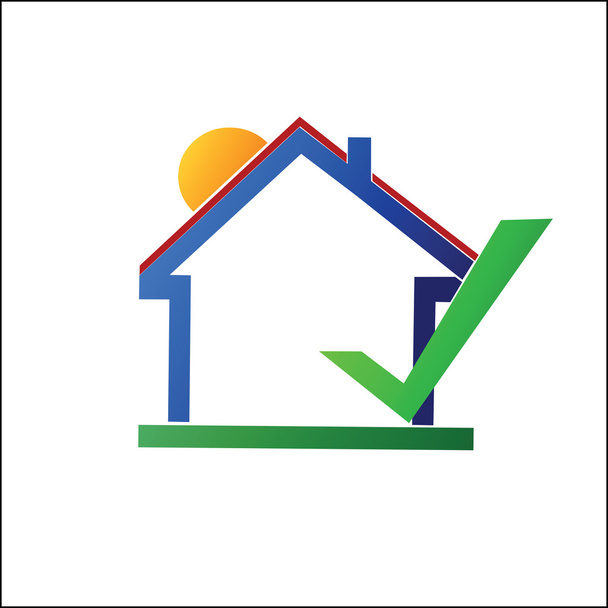 dům logo - Vektor, obrázek