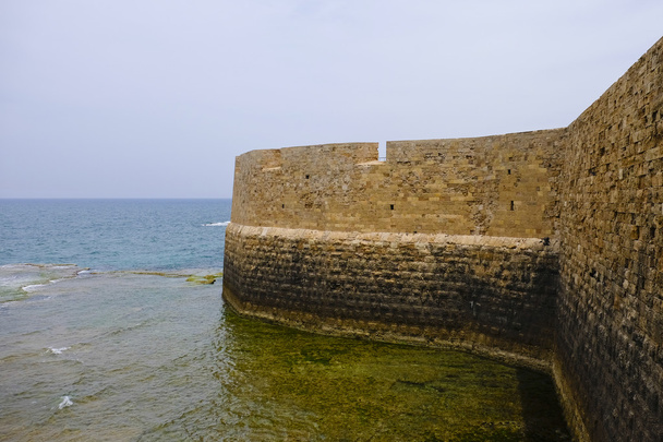 Velhas muralhas de Acre, Israel
 - Foto, Imagem
