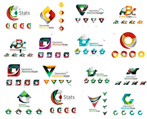 abstract business emblems - Wektor, obraz