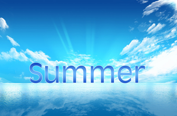 Summer word - Foto, Imagem