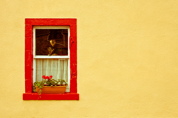 Ferienhausfenster - Foto, Bild