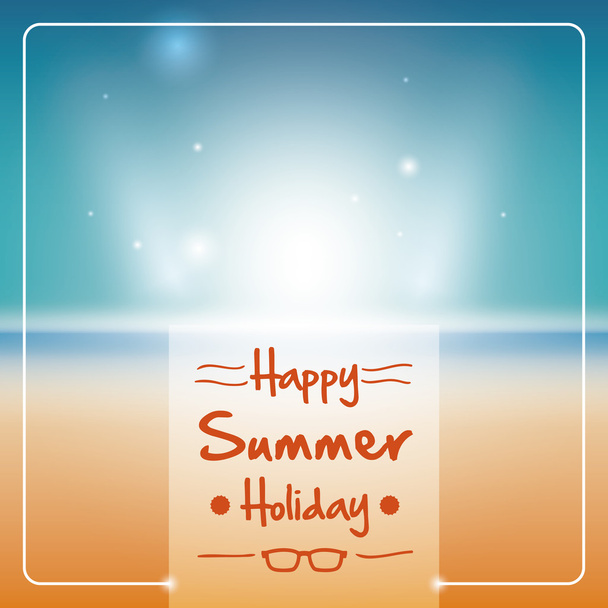 Summer time design. - Vetor, Imagem