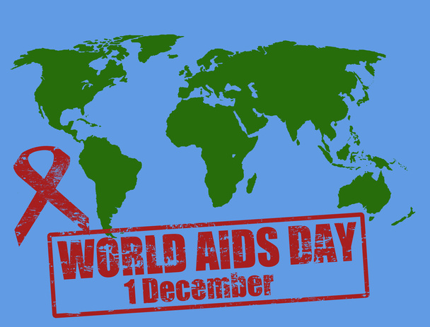 World aids day - Vector, Image
