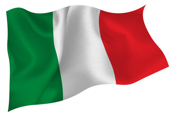 Italian lippu
 - Vektori, kuva