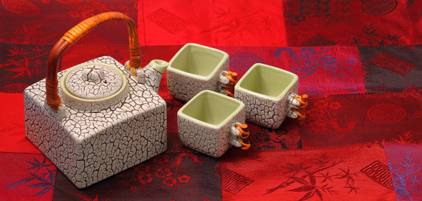 Азиатский чайный набор - Фото, изображение