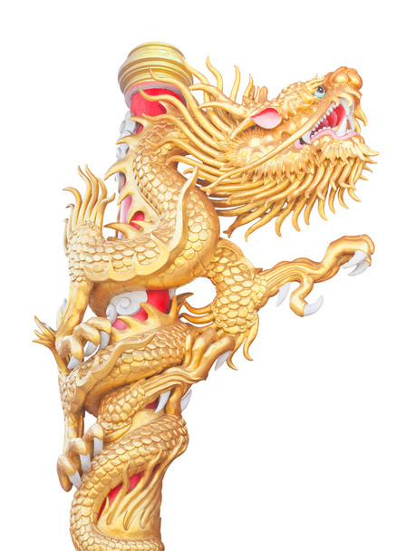 Drachenstatue im chinesischen Stil - Foto, Bild