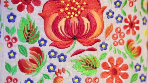 National embroidery shirt - Záběry, video