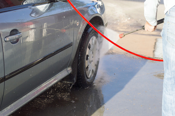 The process of washing the car - Valokuva, kuva