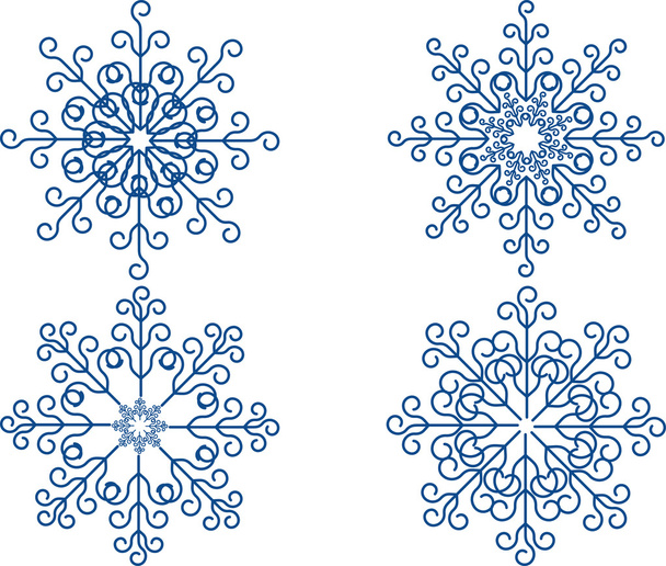 Snowflake Vector Set - Vector, Image