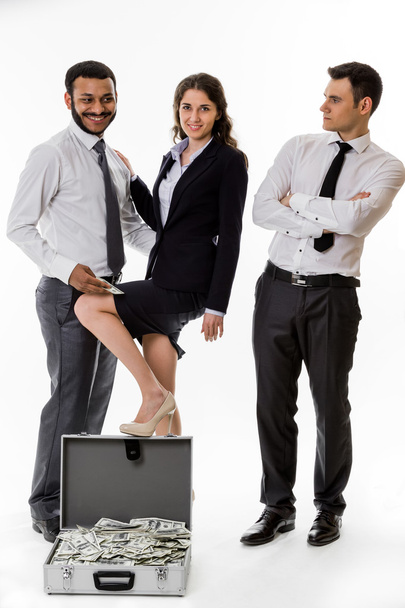 Two manager and business woman. - Photo, Image