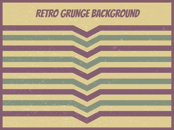 Retro abstract background with lines - Vector, Image