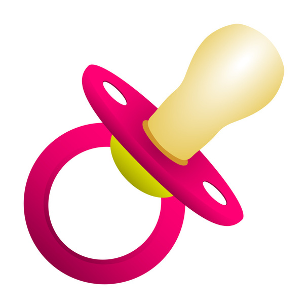 baby pacifiers - Vector, Image