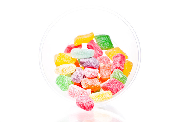 Bonbons à la gelée de fruits colorés
 - Photo, image