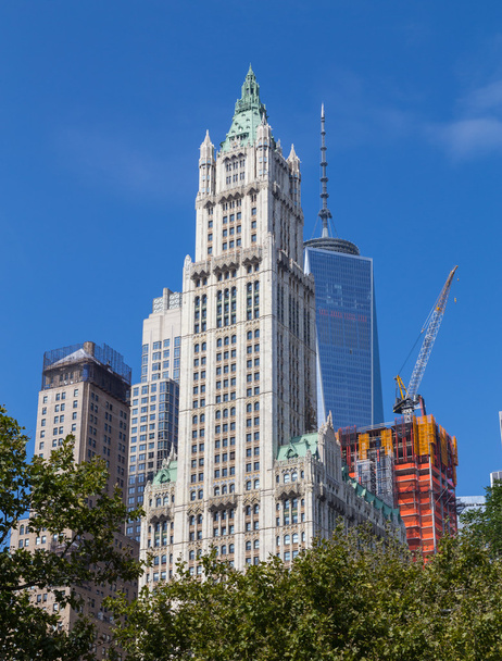 Buildings in downtown New York City - Foto, Imagem