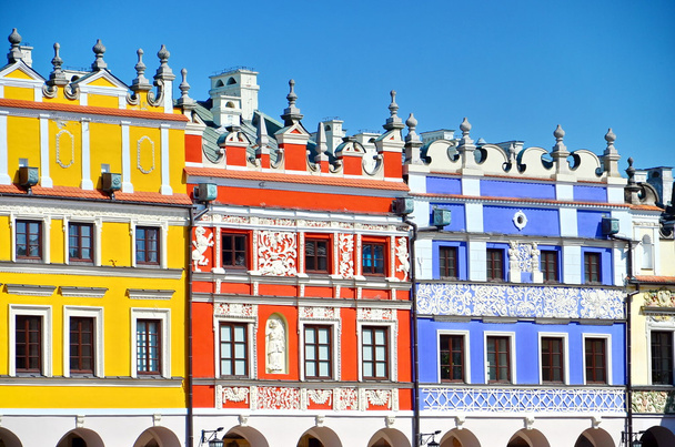 kleurrijke gebouwen - Foto, afbeelding