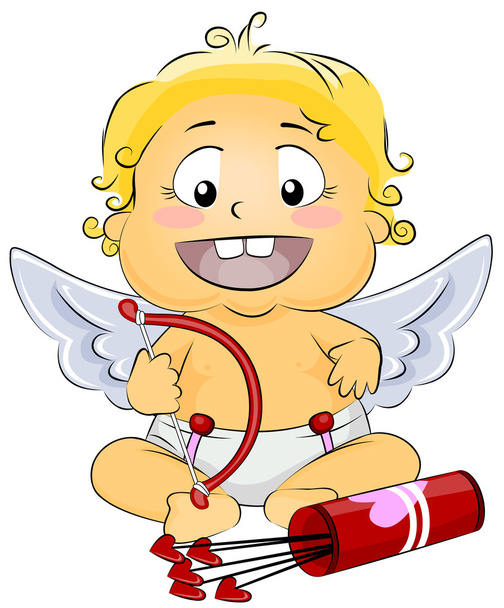 Baby Cupid - Foto, afbeelding