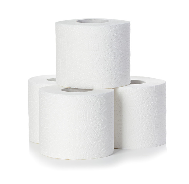 Toilet paper isolated - Photo, Image