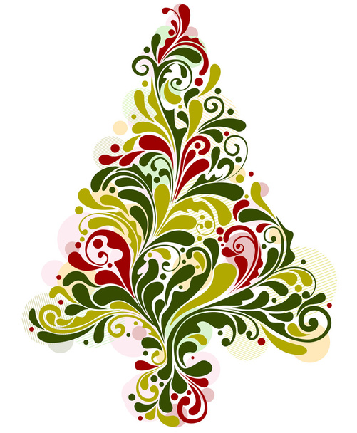 Noel ağacı tasarımı - Fotoğraf, Görsel