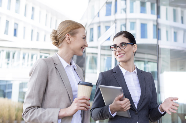 Happy businesswomen  conversing - Foto, immagini