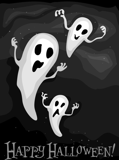 Fondo de fantasmas
 - Foto, imagen