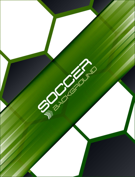 サッカーの背景、ベクトル イラスト - ベクター画像