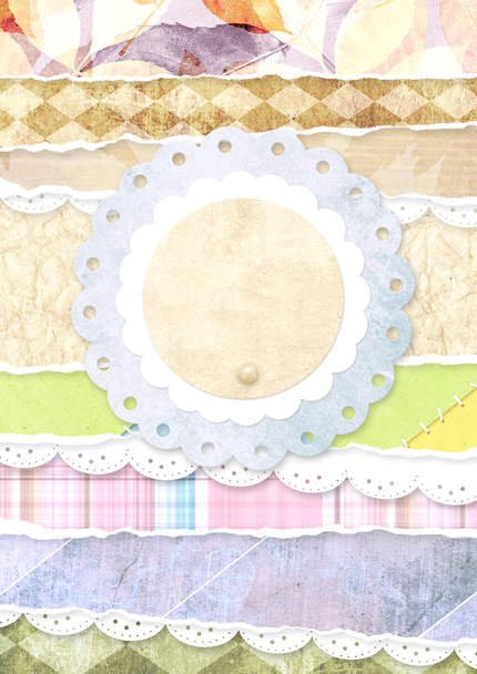 Background in shabby chic style - Fotó, kép