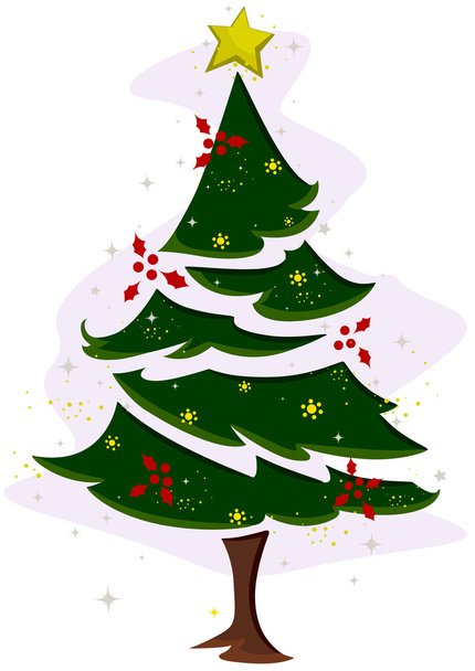 kerstboom ontwerp - Foto, afbeelding