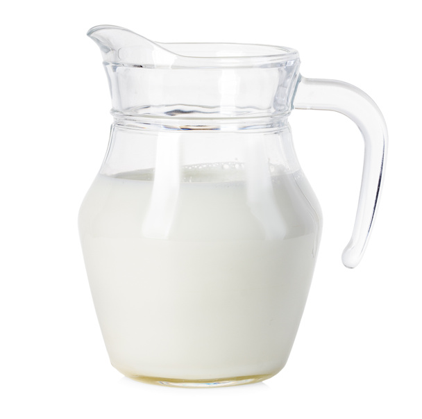 milk isolated on white background - Photo, Image