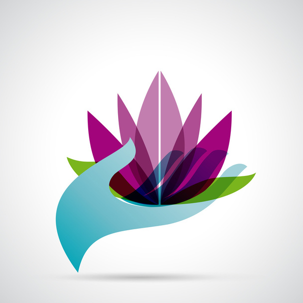 spa, yoga and relax - Vector, Image