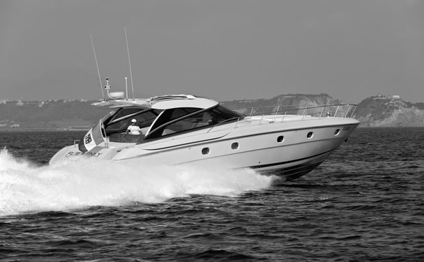 luxus jacht a tengerben - Fotó, kép