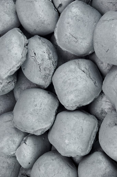 Briquetas de carbón Textura de fondo
 - Foto, imagen