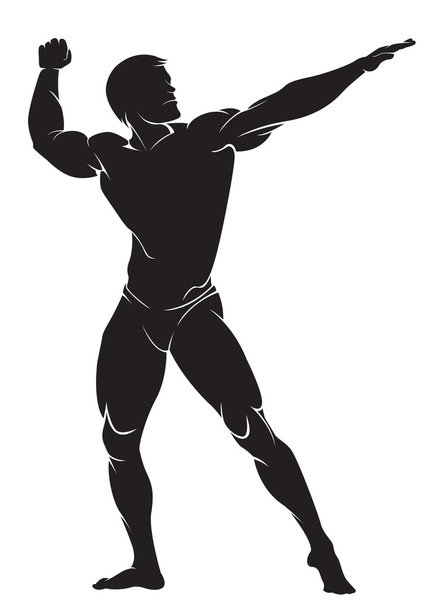 bodybuilder - Vecteur, image