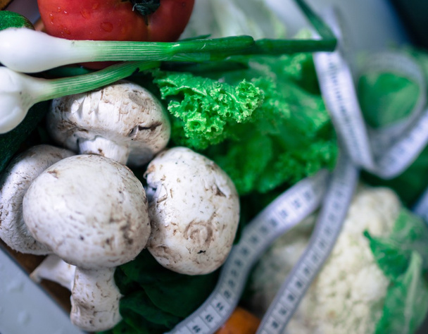 zöldségek a diéta, fitness tanácsadás - Fotó, kép