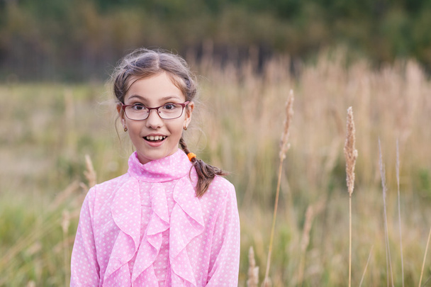 Adorable girl in glasses - Photo, Image