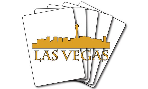 Tarjetas de Las Vegas
 - Vector, Imagen