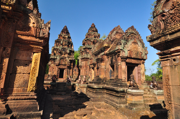 Banteay Srey Temple, Angkor au Cambodge
 - Photo, image