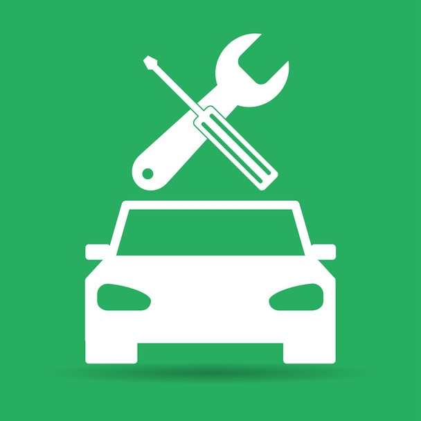 Icono de servicio de coche
 - Vector, imagen