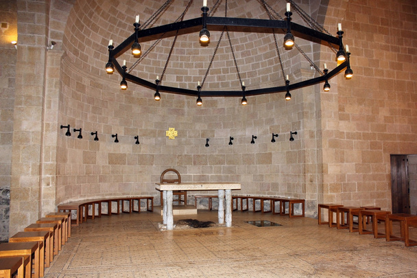 Church of the Multiplication of the loaves and fish, Tabgha, Israel - Photo, Image