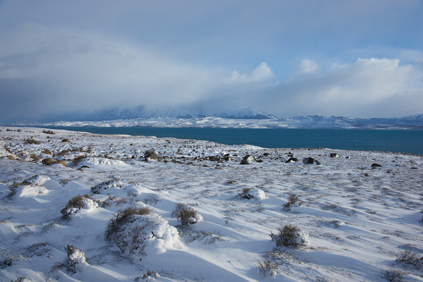 Torres Del Paine in Winter - Fotoğraf, Görsel