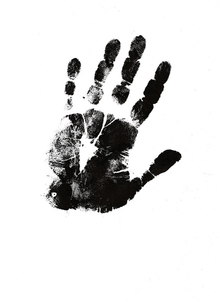 human hand print - Фото, зображення