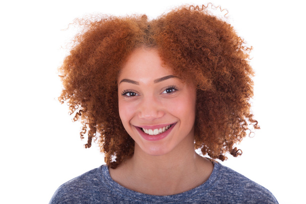 młody Afroamerykanin nastolatka - Zdjęcie, obraz