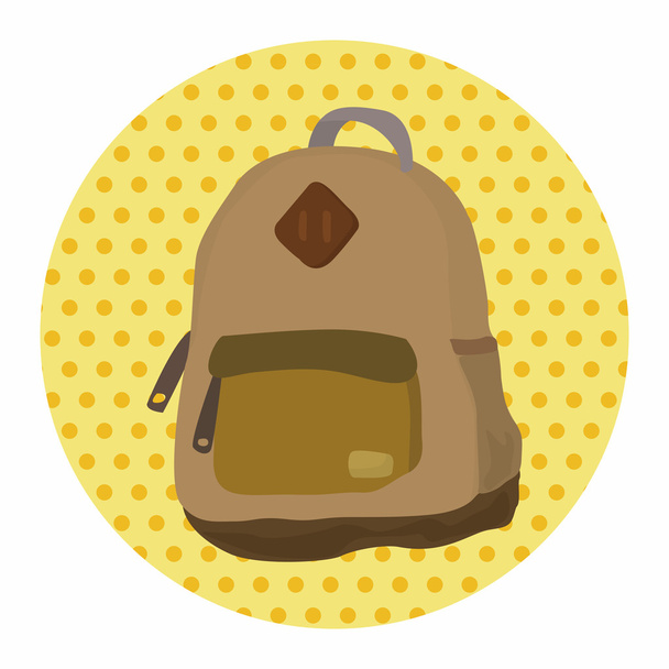 travel bag theme elements - Vector, Imagen