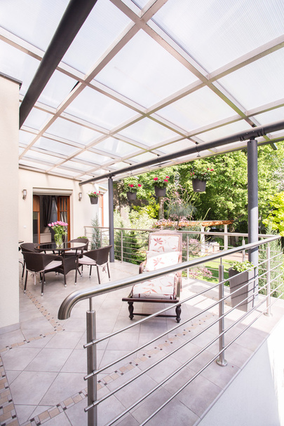 Modern apartment with luxury patio - Foto, Imagem