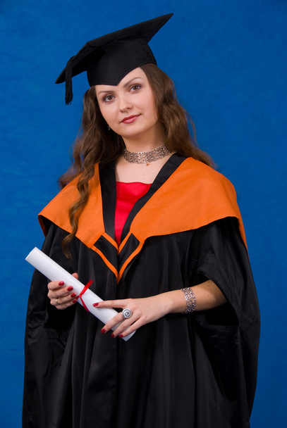 Holder of a master's degree - Photo, Image