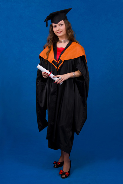 Holder of a master's degree - Φωτογραφία, εικόνα