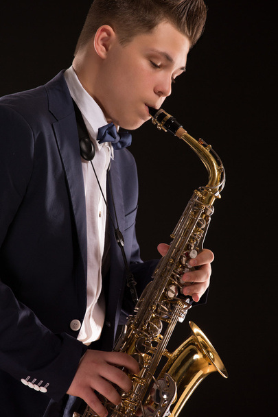 Saxophonist - Fotó, kép