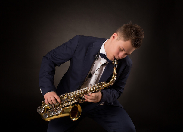 Saxophonist - Photo, Image