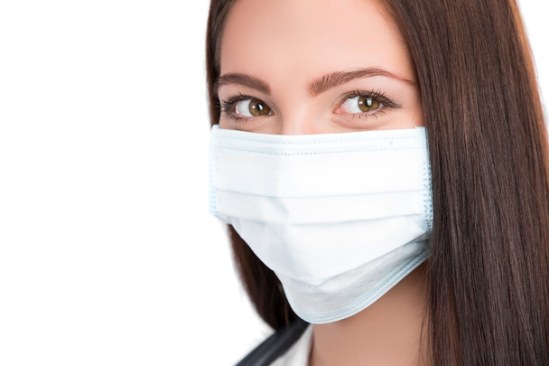 doctor wearing surgical mask - Фото, изображение