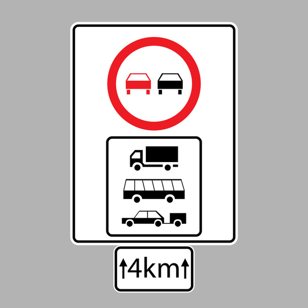 Set of road signs - Vector, Image