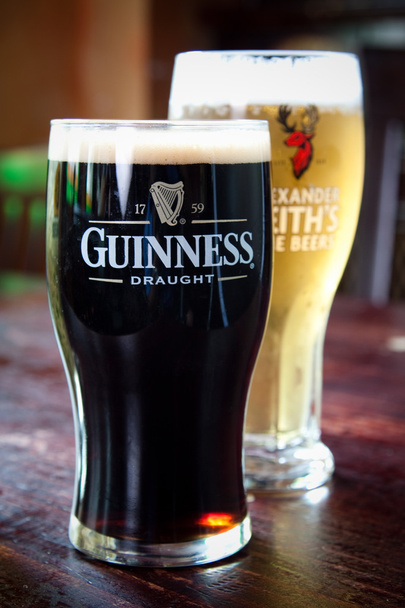 Guinness και του Keith Αλέξανδρος - Φωτογραφία, εικόνα